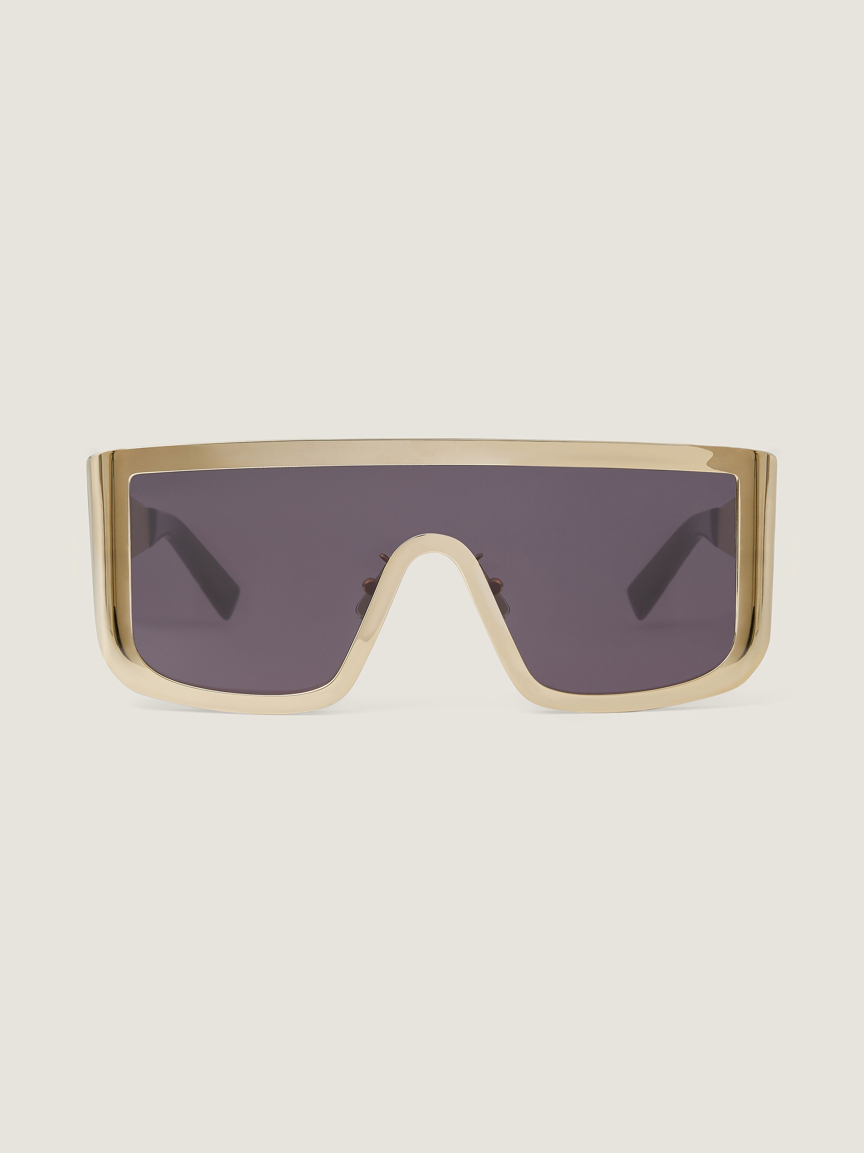 Square sunglasses in metal